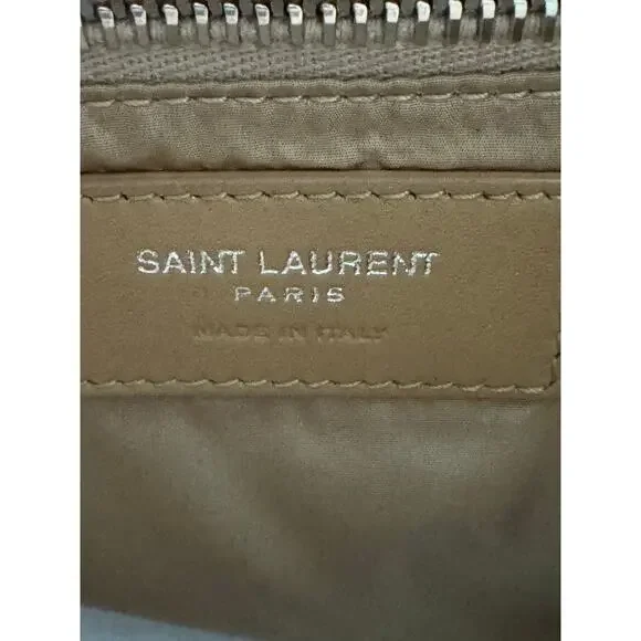 YSL Saint Laurent Women’s Le 5 À 7 Nylon Shoulder Bag Crossbody Made In Italy - Picture 6 of 16